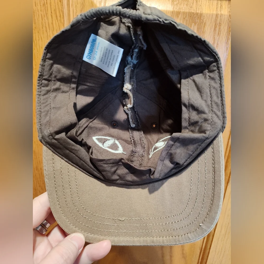 EUC Gymboree 12-24 Mo.  Brown Dinosaur Cap